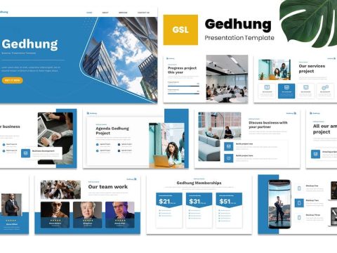 Gedhung - Business Google Slides Template 5TUNGJN