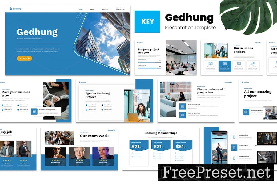 Gedhung - Business Keynote Template SVBSZXS