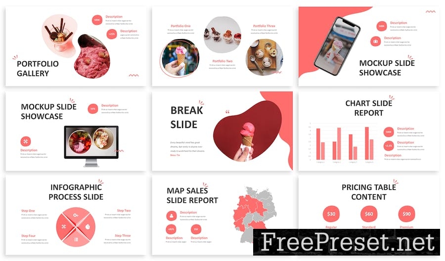 Gelato - Business Keynote Template D6QJXDR