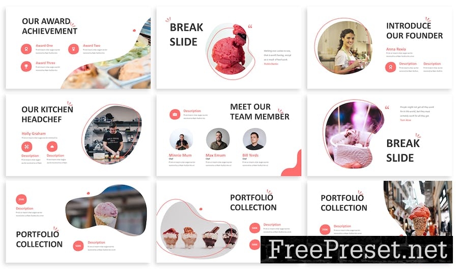 Gelato - Business Keynote Template D6QJXDR