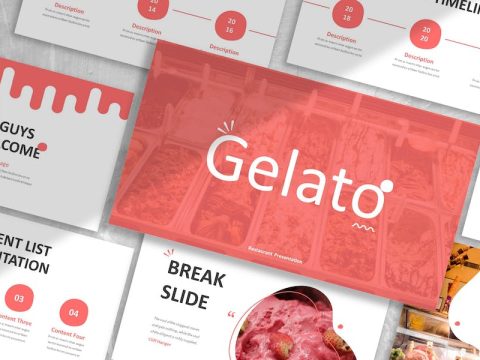 Gelato - Business Keynote Template D6QJXDR
