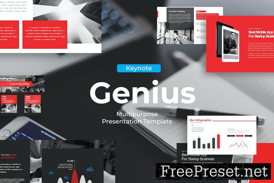 Genius - Keynote Template UUBKNG4