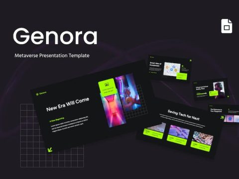 Genora - Metaverse Presentation Google Slides J3S32V5