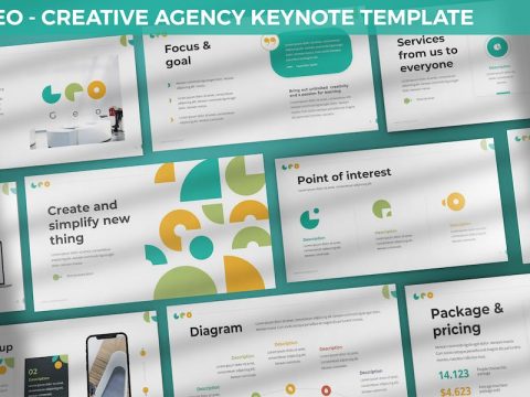 Geo - Creative Agency Keynote Template DEJHC5N