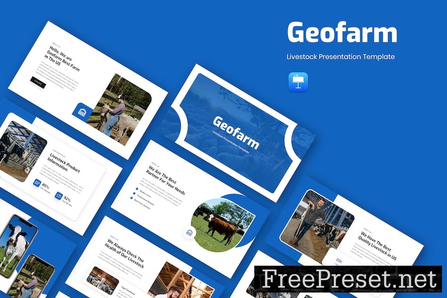 Geofarm - Livestock Keynote Template 5SPXXPJ