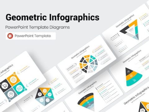 Geometric Infographics PowerPoint Presentation VQGN2TM