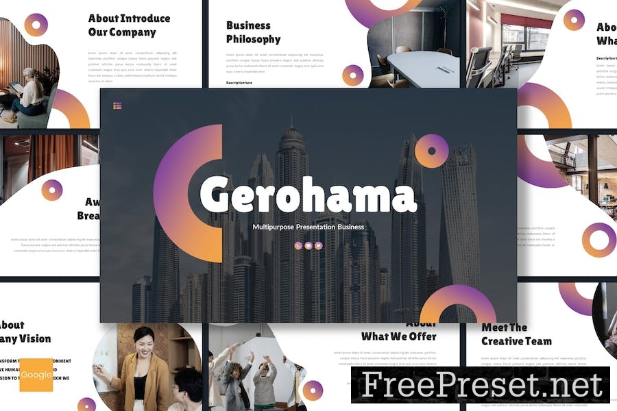 Gerohama - Multipurpose Google Slides Template 6KACG45