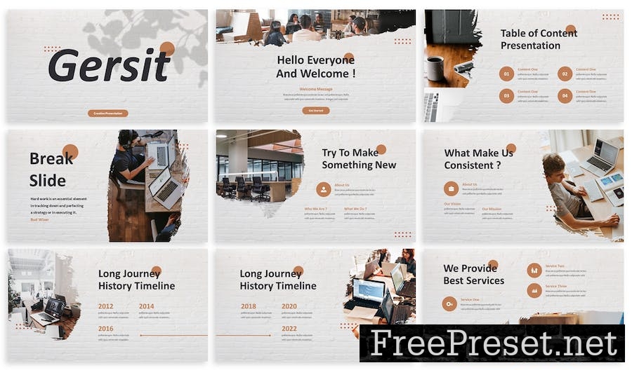 Gersit - Business Keynote Template E8S537M