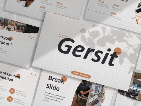 Gersit - Business Keynote Template E8S537M