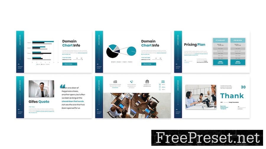 Gifos - Business Presentation Keynote Template P4YVKY3