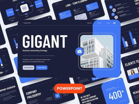 GIGANT Business Marketing Presentation Powerpoint GNKBB7H