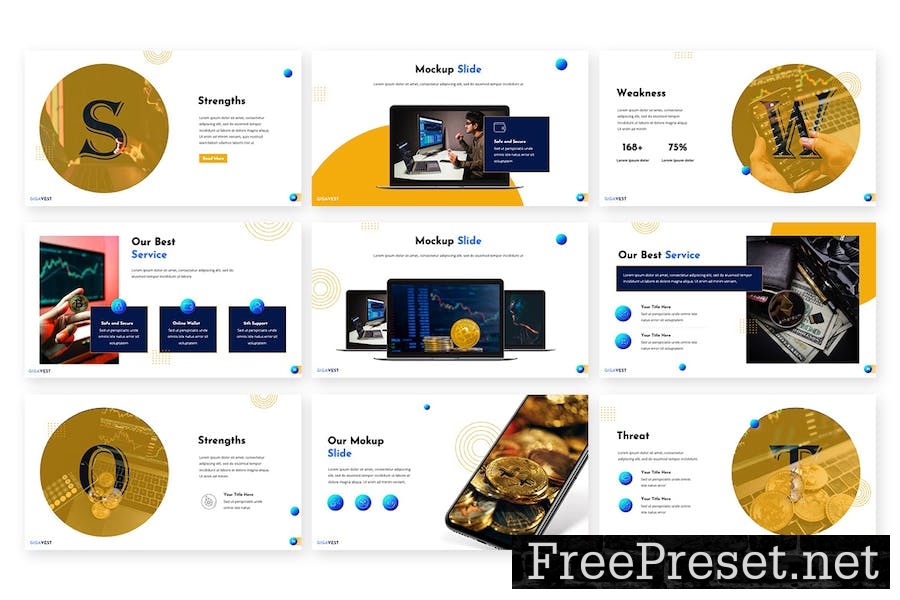 Gigavest - Keynote Template 3GDABPE