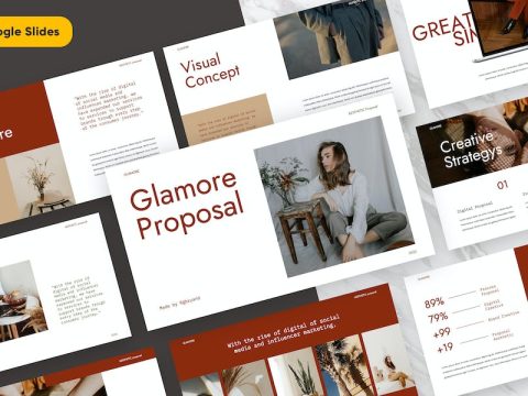 GLAMORE - Aesthetic Proposal Google Slides 4R9G8V2