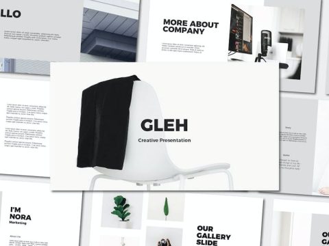 Gleh | Powerpoint Template FCV7P8E