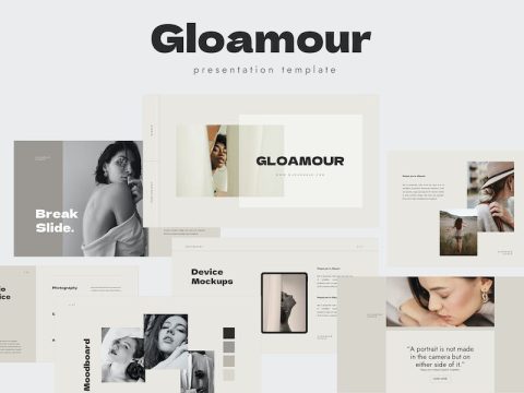 Gloamour - Keynote Template QL6FNVG