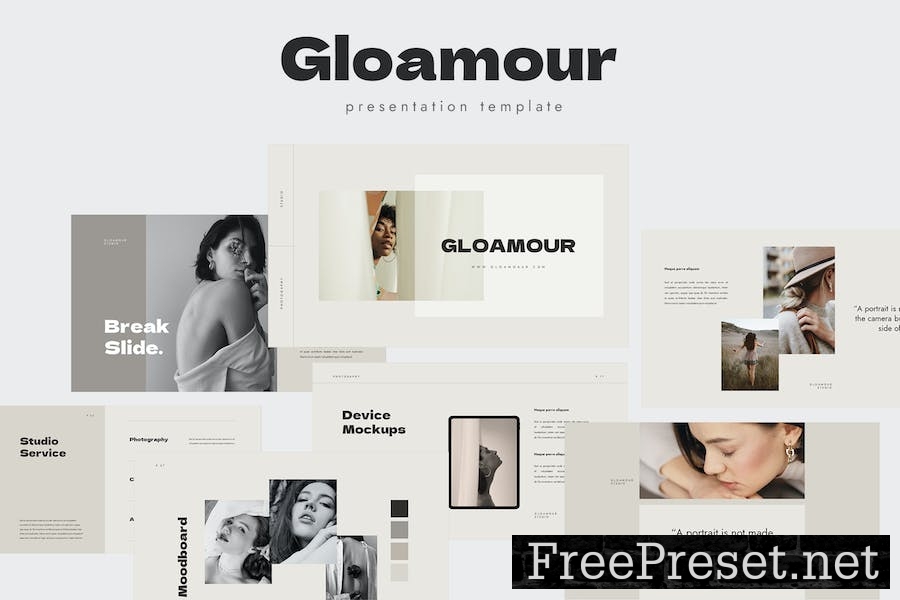 Gloamour - Keynote Template QL6FNVG