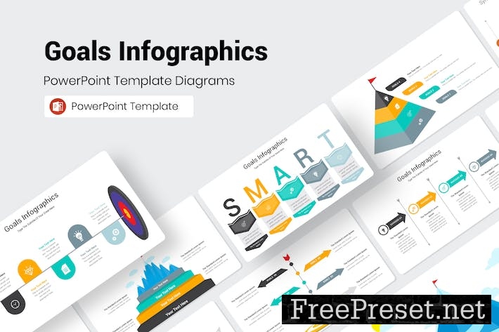 Goals Infographics PowerPoint Presentation