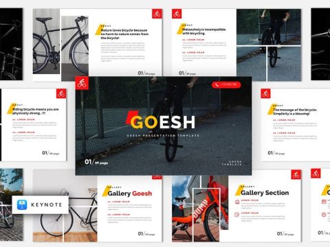 Goesh - Bicycle Sports Club Keynote Template 42U4GCU