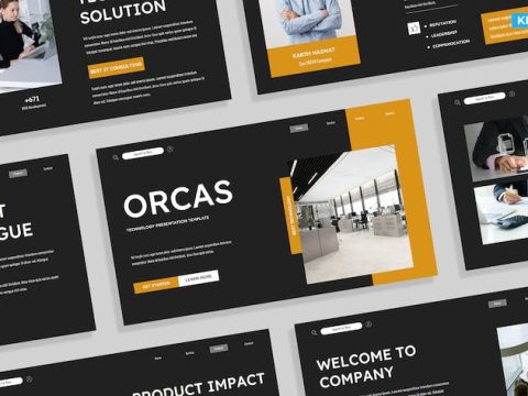 Gold Black Business Plan Presentation Template 016 XXFTPJJ