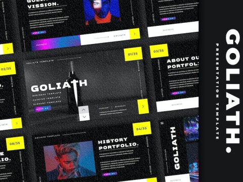 Goliath - Business Presentation Keynote Template SKW7GCW