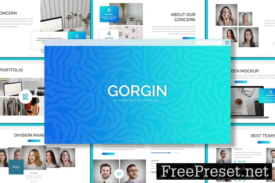 Gorgin - Business Keynote Template MACDKDH