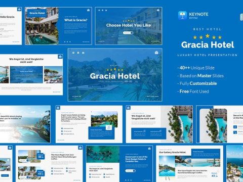 Gracia - Luxury Hotel Keynote Template A5NSSNZ