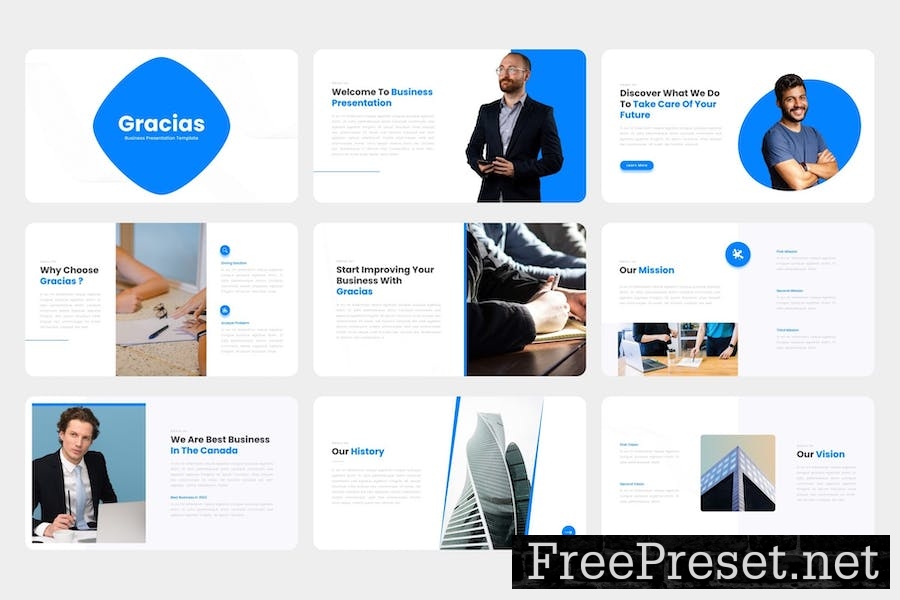 Gracias - Business Consulting Keynote Template AF4UN6U