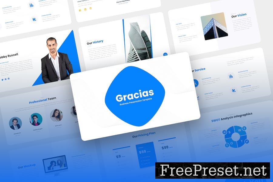 Gracias - Business Consulting Keynote Template AF4UN6U