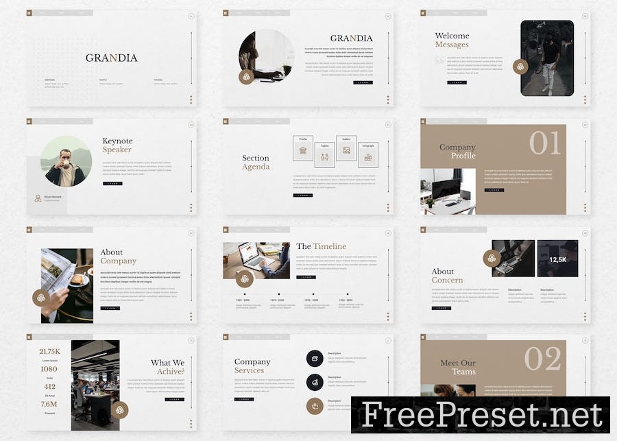 Grandia - Presentation Template UAFRJQE