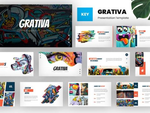 Grativa - Creative Keynote Template 7XX5ADS