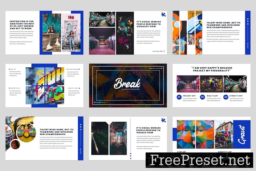 Gravit - Creative Keynote Template TAGN5WL