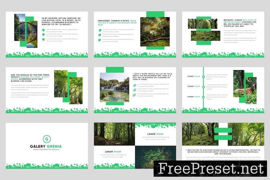 Grenia - Nature Keynote Template KRFXRKG