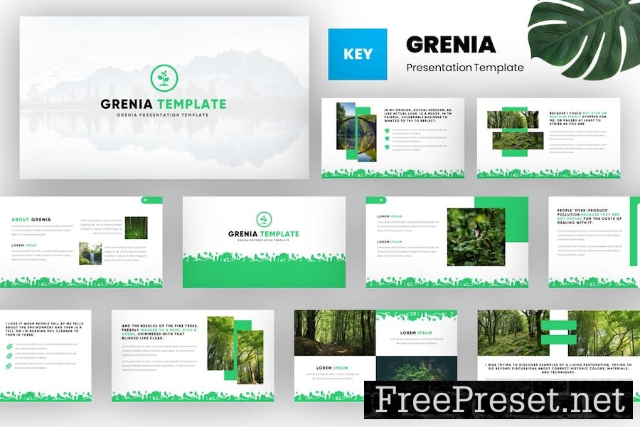 Grenia - Nature Keynote Template KRFXRKG