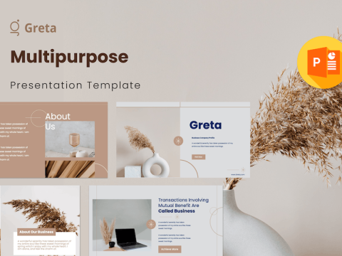 Greta – Multipurpose Presentation Template J22YSY6