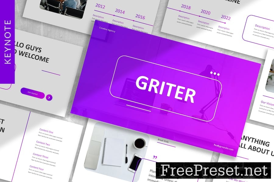 Griter - Business Keynote Template GJM8RPD