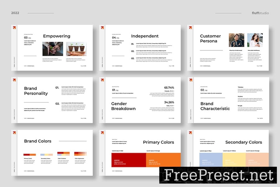 Guidera - Brand Guideline Keynote Template PDZYQVG