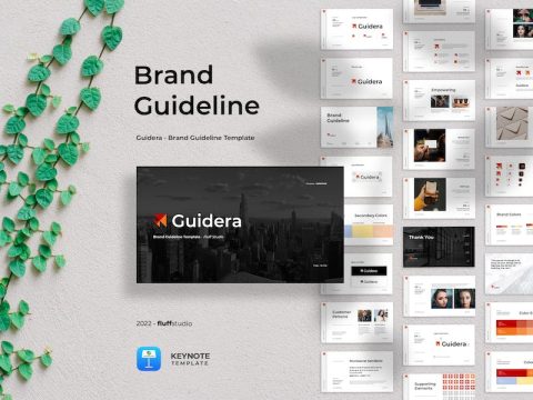 Guidera - Brand Guideline Keynote Template PDZYQVG