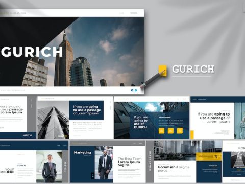 Gurich - Powerpoint Template CHT2HV3