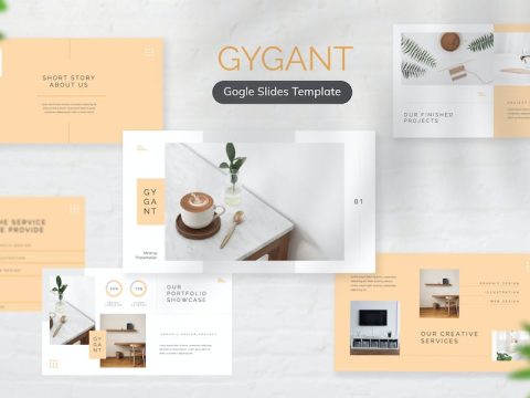 Gygant Minimal Google Slides S8AB77K