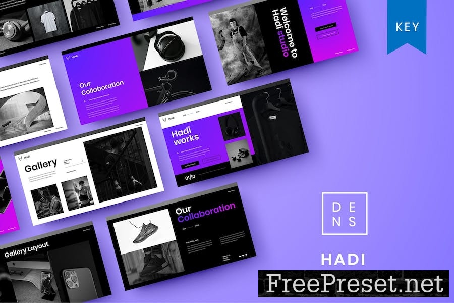 Hadi – Business Keynote Template YKPRZJ5