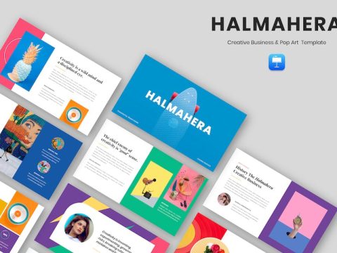 Halmahera - Creative & Pop Art Keynote 2D4BN6Z