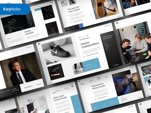 Haluze – Business Keynote Template V9PY82F