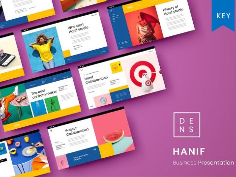 Hanif – Business Keynote Template S37V9GE