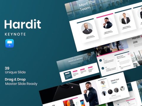 Hardit – Business Keynote Template LZY7WJC