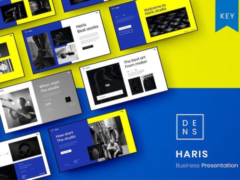 Haris – Business Keynote Template 5EVEP9G