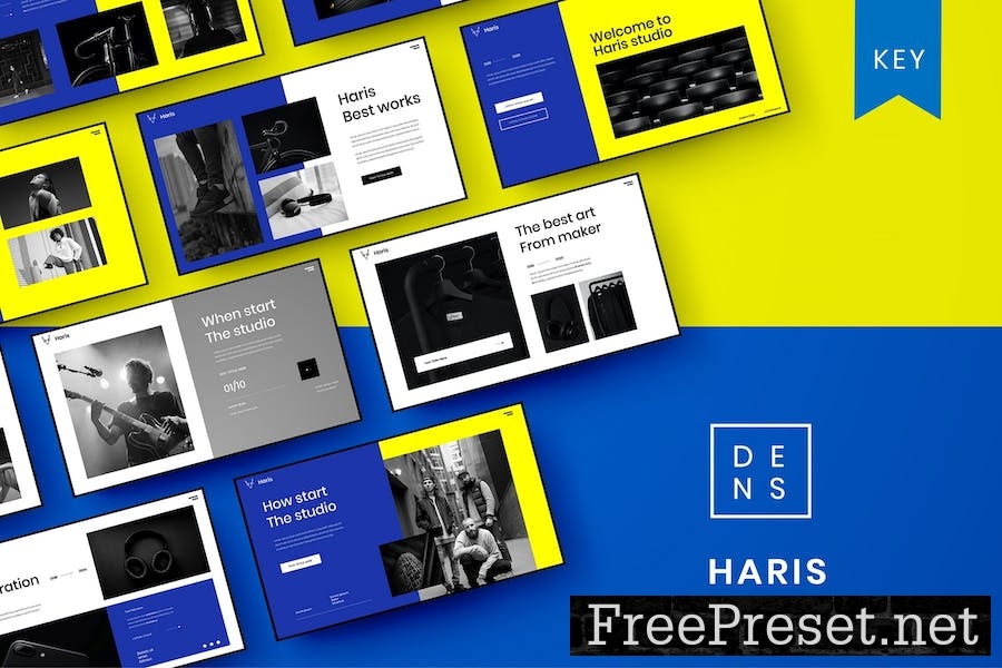 Haris – Business Keynote Template 5EVEP9G