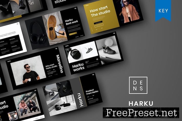 Harku – Business Keynote Template EWDV7NL