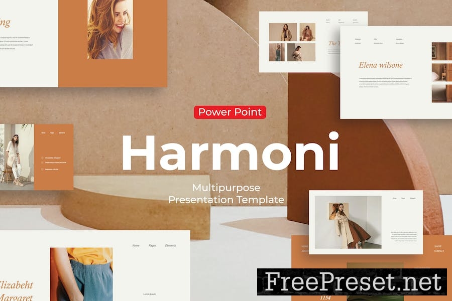 Harmoni - PowerPoint Template MVP5EBR