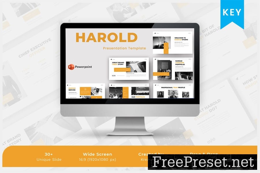 Harold - Keynote Template 8VHFJ7V