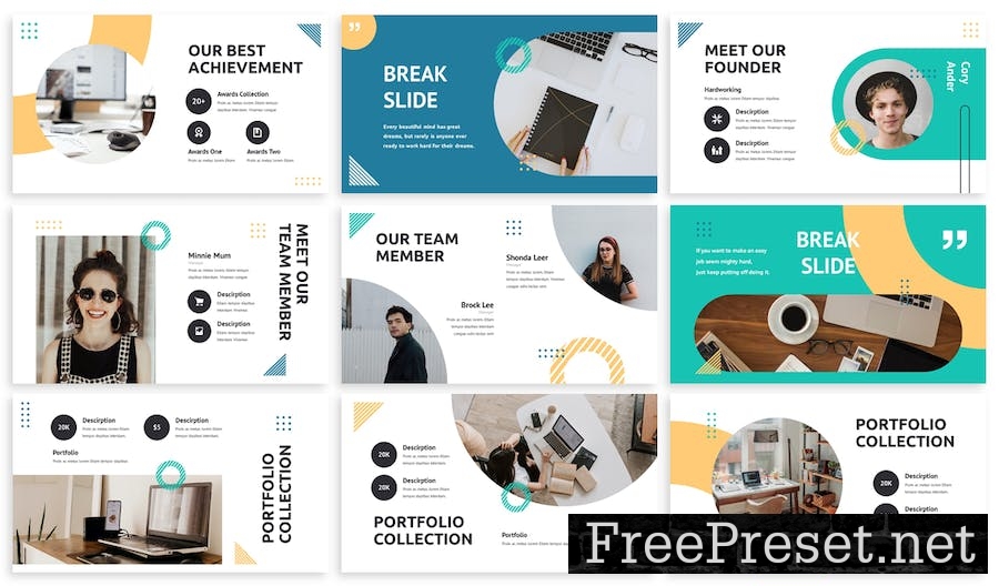 Haste - Business Keynote Template FGAM3BT